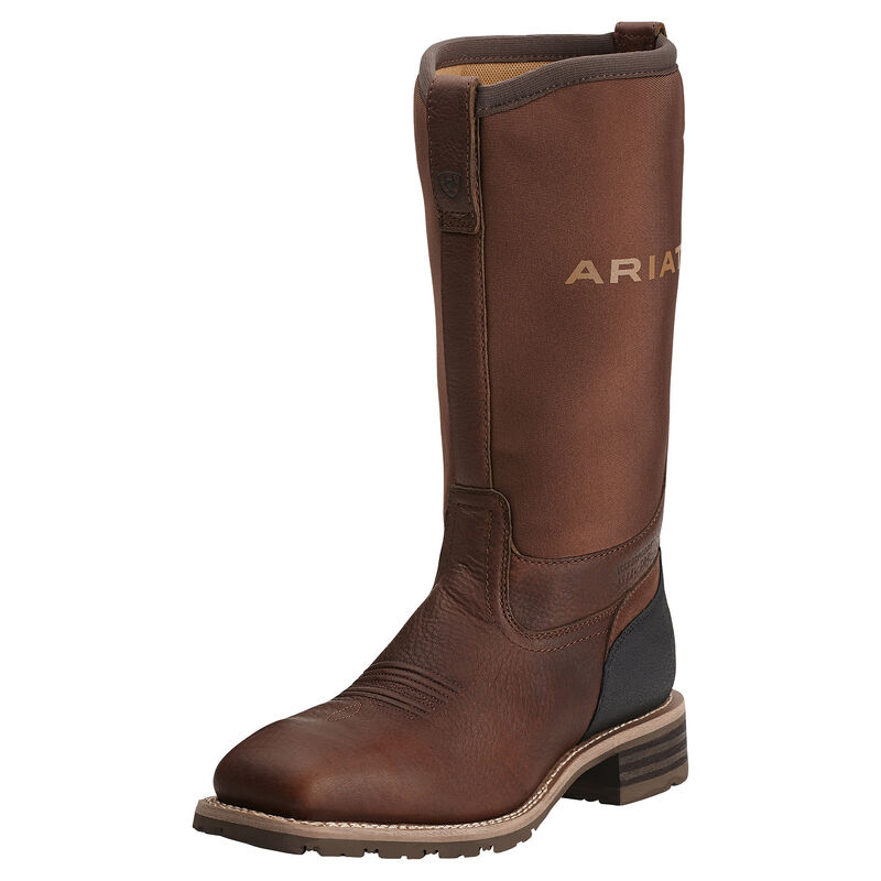 Ariat Hybrid All Weather Waterproof Steel Toe - Miesten Ruskea Työsaappaat ( DMXVQA-072 )